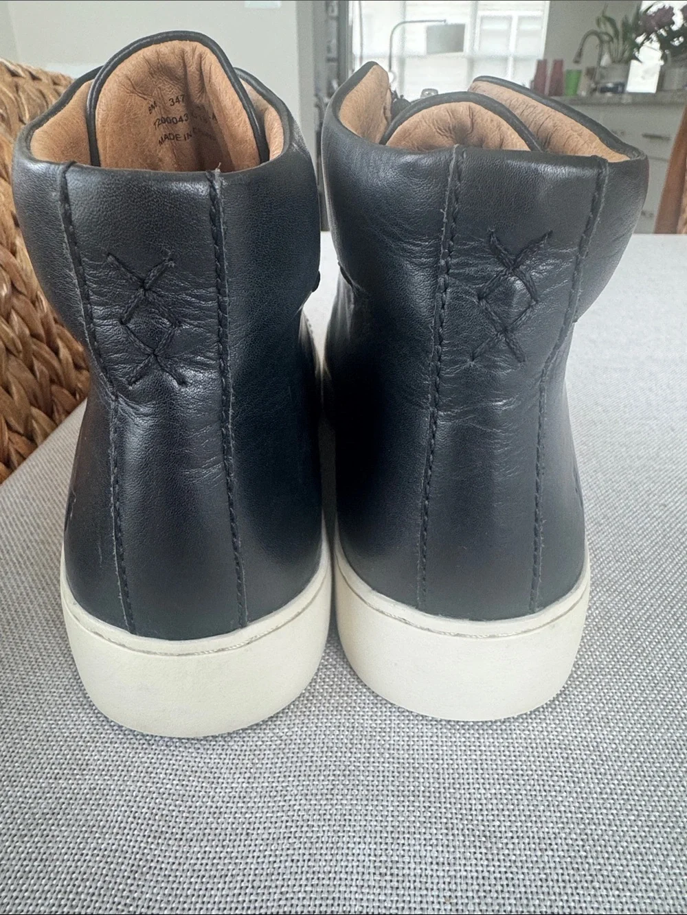 Frye round toe